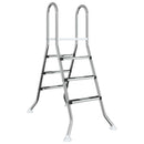vidaXL Föld feletti medence létra 100 cm 3-Step Rozsdamentes acél 304