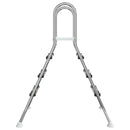vidaXL Föld feletti medence létra 100 cm 3-Step Rozsdamentes acél 304