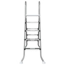 vidaXL Föld feletti medence létra 195 x 150 cm 4-lépcsős