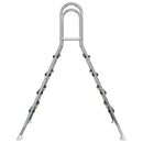 vidaXL Föld feletti medence létra 195 x 150 cm 4-lépcsős