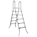 vidaXL Föld feletti medence létra 224 x 175 cm 5-lépcsős