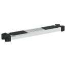 vidaXL Csere medence lépcsőfok 50 x 9 x 3,5 cm Rozsdamentes acél 304
