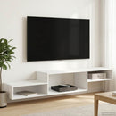 vidaXL Falsítható TV Szekrény Falra szerelhető Fehér 150 x 28 x 26 cm
