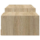 vidaXL Falsítható TV Szekrény Falra szerelhető Sonoma Tölgy