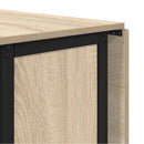 vidaXL Összecsukható étkezőasztal görgőkkel 130 x 80 x 76,5 cm acél PB