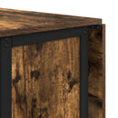 vidaXL Összecsukható étkezőasztal görgőkkel 130 x 80 x 76,5 cm acél PB