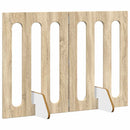 vidaXL Hajtható állatkerítés 2 pcs Sonoma tölgy 100,5 x 38 x 70 cm