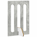 vidaXL Hajtható állatkerítés 2 pcs Beton Szürke 100,5 x 38 x 70 cm