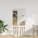 vidaXL Hajtható állatkerítés 2 pcs Magasfényű Fehér 100,5 x 38 x 70 cm