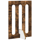vidaXL Hajtható állatkerítés 2 pcs Füstölt Tölgy 100,5 x 38 x 70 cm