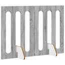 vidaXL Hajtható állatkerítés 2 pcs Szürke Sonoma 100,5 x 38 x 70 cm