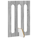 vidaXL Hajtható állatkerítés 2 pcs Szürke Sonoma 100,5 x 38 x 70 cm