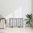 vidaXL Hajtható állatkerítés 4 pcs Szürke Sonoma 201 x 38 x 70 cm