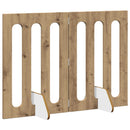 vidaXL Hajtható állatkerítés 2 pcs Kézműves Tölgy 100,5 x 38 x 70 cm