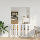 vidaXL Hajtható állatkerítés 4 pcs Fehér 201 x 38 x 90 cm Mérnöki fa