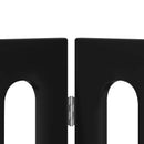vidaXL Hajtható állatkerítés 2 pcs Fekete Tölgy 100,5 x 38 x 90 cm