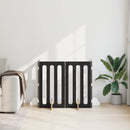 vidaXL Hajtható állatkerítés 4 db Fekete Tölgy 201 x 38 x 90 cm