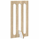 vidaXL Hajtható állatkerítés 2 pcs Sonoma tölgy 100,5 x 38 x 90 cm