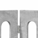 vidaXL Hajtható állatkerítés 2 pcs Beton Szürke 100,5 x 38 x 90 cm