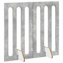 vidaXL Hajtható állatkerítés 2 pcs Beton Szürke 100,5 x 38 x 90 cm