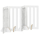 vidaXL Hajtható állatkerítés 4 pcs Beton Szürke 201 x 38 x 90 cm