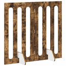 vidaXL Hajtható állatkerítés 2 pcs Füstölt Tölgy 100,5 x 38 x 90 cm