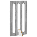 vidaXL Hajtható állatkerítés 2 pcs Szürke Sonoma 100,5 x 38 x 90 cm