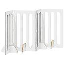 vidaXL Hajtható állatkerítés 4 pcs Szürke Sonoma 201 x 38 x 90 cm