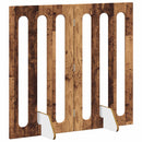 vidaXL Hajtható állatkerítés 2 pcs Tölgyfa 100,5 x 38 x 90 cm