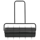 vidaXL Kerti fűgöngyölítő levegőztető bilincsekkel Ø 30 x 90 cm Acél