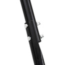 vidaXL Fűroller Aerátor Csipeszekkel Fekete 110 x 52 cm Vas