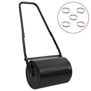 vidaXL Fűroller Aerátor Csipeszekkel Fekete 110 x 52 cm Vas