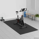 vidaXL Sportvédő matrac Fekete 120 x 60 x 0,6 cm Magas sűrűségű PVC