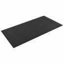 vidaXL Sportvédő matrac Fekete 120 x 60 x 0,6 cm Magas sűrűségű PVC