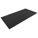vidaXL Sportvédő matrac Fekete 150 x 75 x 0,6 cm Magas sűrűségű PVC