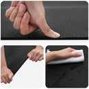 vidaXL Sportvédő matrac Fekete 180 x 75 x 0,6 cm Magas sűrűségű PVC