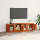 vidaXL TV szekrény Viaszbarna 140 x 40 x 40 cm Tömör fenyő