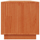 vidaXL TV szekrény Viaszbarna 140 x 40 x 40 cm Tömör fenyő