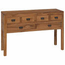 vidaXL Széf Természetes 110 x 35 x 75,5 cm Tömör Teakfa