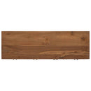 vidaXL Széf Természetes 110 x 35 x 75,5 cm Tömör Teakfa
