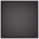 vidaXL Kerti cserép Fekete 25 x 25 x 25 cm Hidegen hengerelt acél