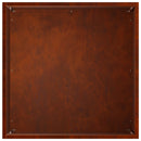 vidaXL Kerti cserép Rozsdás 35 x 35 x 35 cm Időjárásálló Acél