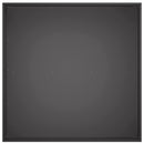 vidaXL Kerti cserép 2 db Fekete 40 x 40 x 20 cm Hidegen hengerelt acél