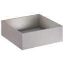 vidaXL Kerti cserép 2 db Rozsdás 40 x 40 x 20 cm Időjárásálló Acél