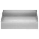 vidaXL Kerti cserép 2 db Ezüst 100 x 100 x 20 cm Horganyzott Acél