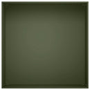 vidaXL Kerti cserép 2 db Olajzöld 60 x 60 x 30 cm
