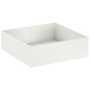 vidaXL Kerti cserép 2 db Fehér 100 x 100 x 30 cm