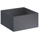 vidaXL Kerti cserép 2 db Antracitszürke 100 x 100 x 40 cm