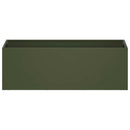vidaXL Kerti cserép 2 db Olajzöld 40 x 20 x 20 cm