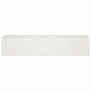vidaXL Kerti cserép 2 db Fehér 80 x 20 x 20 cm Hidegen hengerelt acél